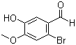 6-溴异香草醛, 2-溴-5-羟基-4-甲氧基苯甲醛, CAS #: 2973-59-3